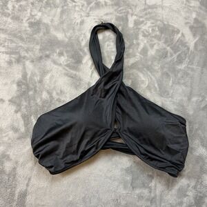 Victoria's Secret Bikini Top Womens Medium Halter Twist Swimwear Swim‎